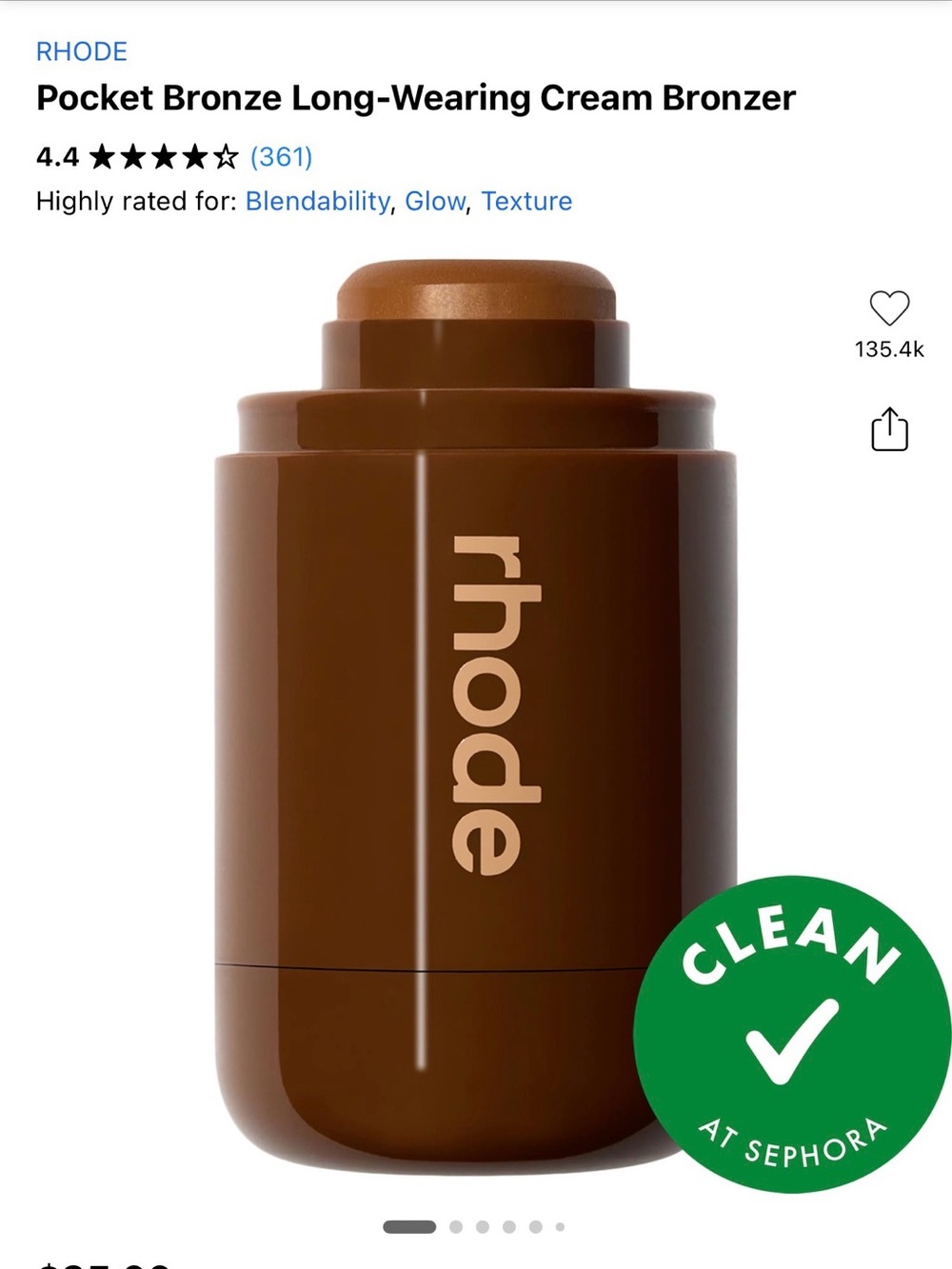 RHODE Bronzer— Bake (Medium-Tan)